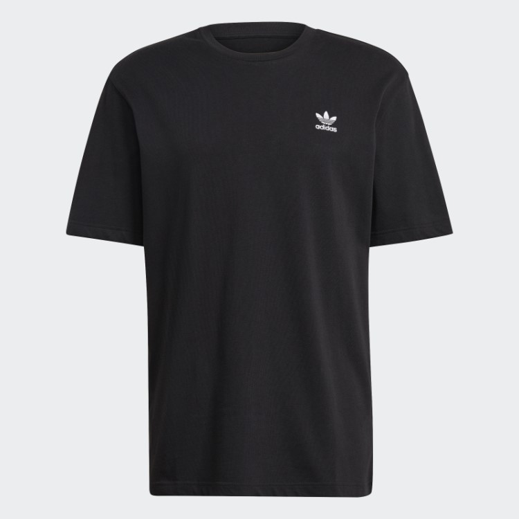 Adicolor Classics Frente E Costas Com Trefoil Boxy Camiseta Preta Adidas