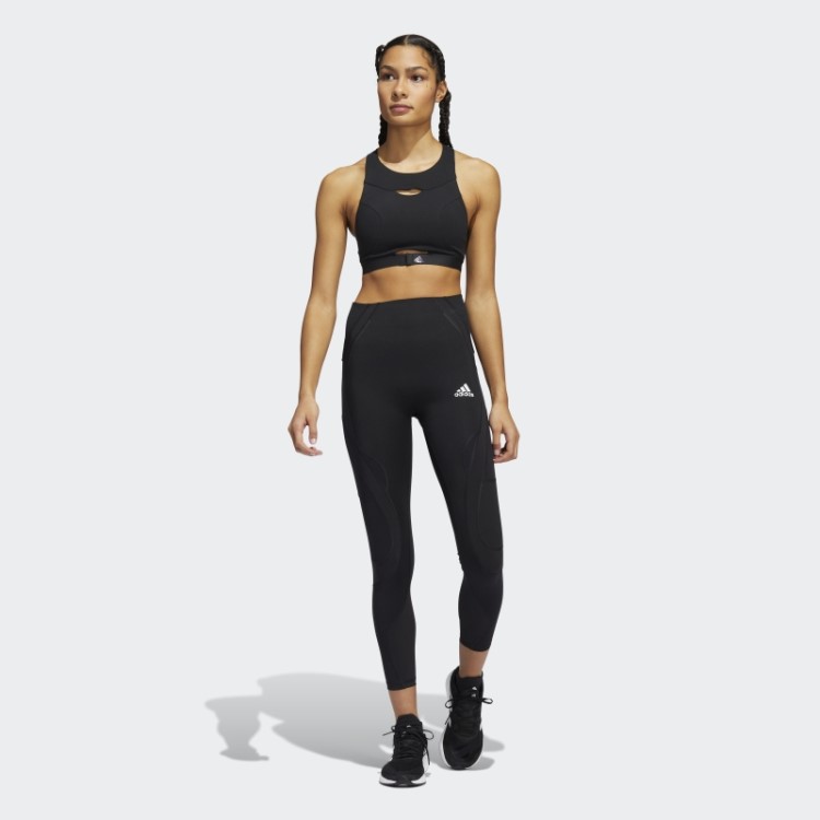 Sutiã Powerimpact Luxe Training De Suporte Médio Preto Adidas