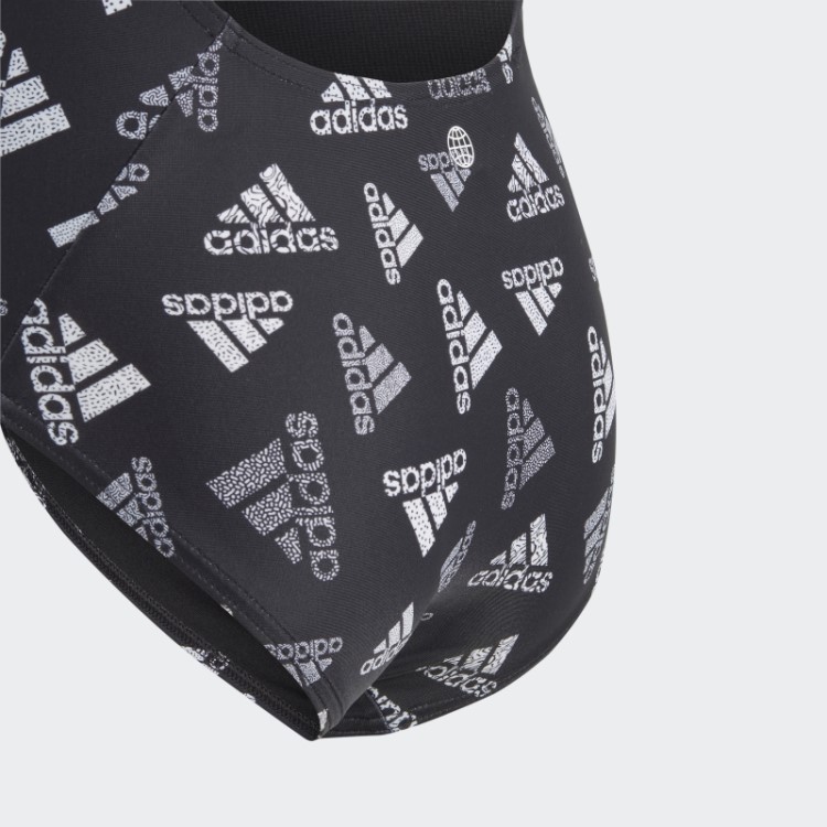 Maiô Preto Logo Adidas