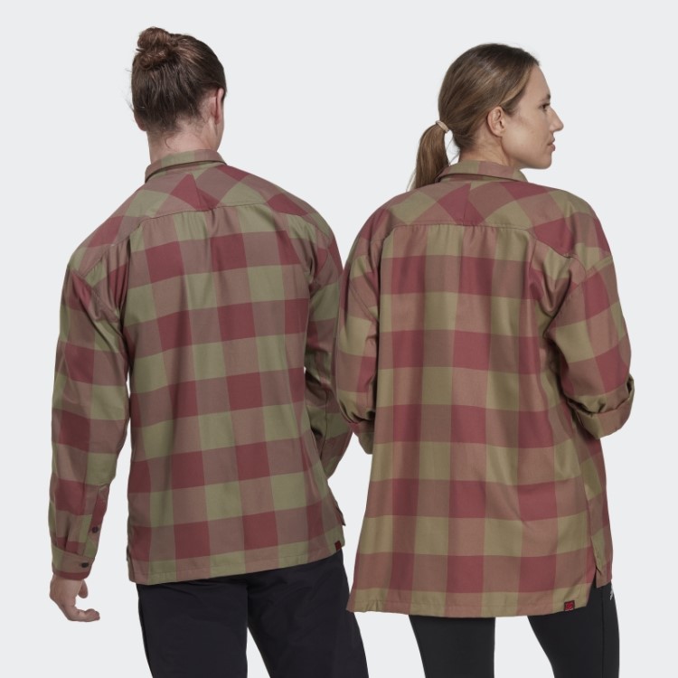 Orbit Green Five Ten Brand Of The Brave Camisa De Flanela (gênero Neutro) Adidas