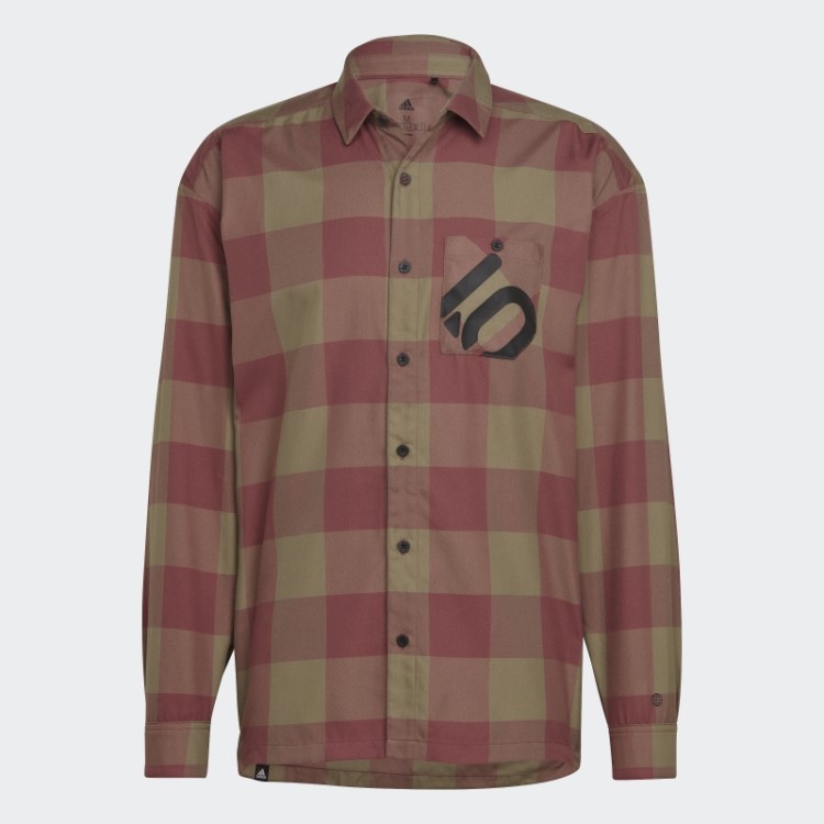 Orbit Green Five Ten Brand Of The Brave Camisa De Flanela (gênero Neutro) Adidas