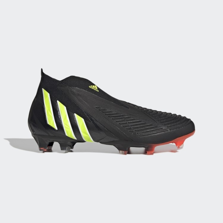 Adidas Black Predator Edge+ Firm Ground Boots
