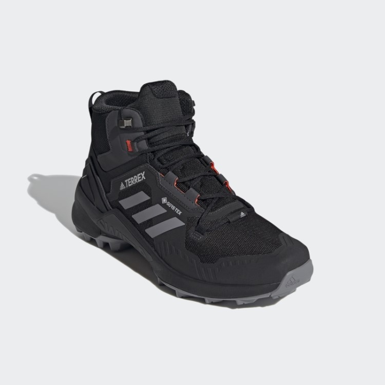 Tênis De Caminhada Adidas Terrex Swift R3 Mid Gore-tex Preto