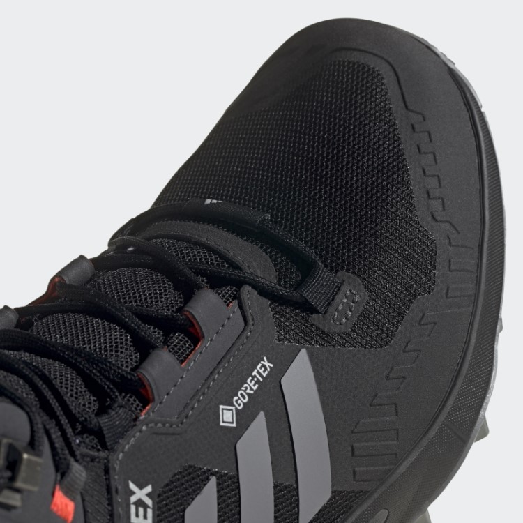Tênis De Caminhada Adidas Terrex Swift R3 Mid Gore-tex Preto