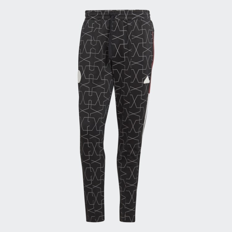 32 Times Calças Com Punho Adidas Preto