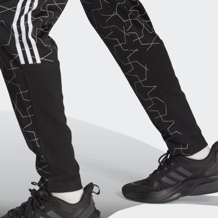 32 Times Calças Com Punho Adidas Preto