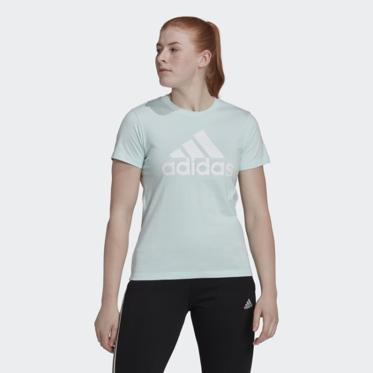 Camiseta Branca Com Logo Adidas Essentials Estilosa