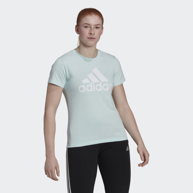 Camiseta Branca Com Logo Adidas Essentials Estilosa