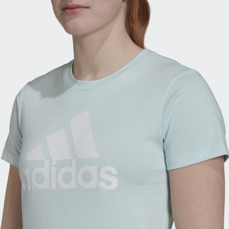 Camiseta Branca Com Logo Adidas Essentials Estilosa