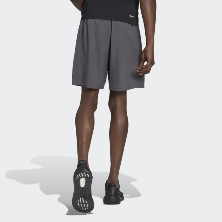 Bermuda De Treino Cinza Adidas Train Essentials