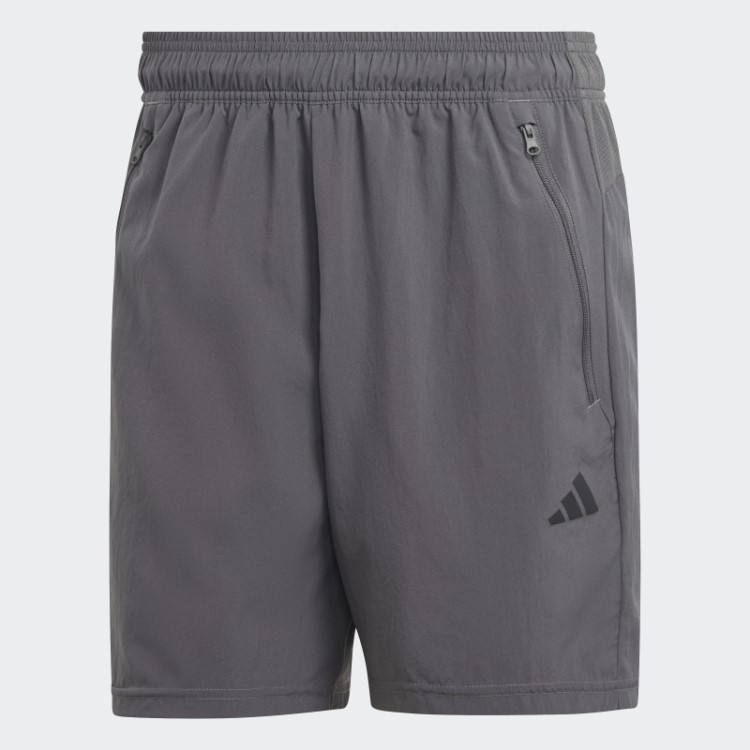 Bermuda De Treino Cinza Adidas Train Essentials