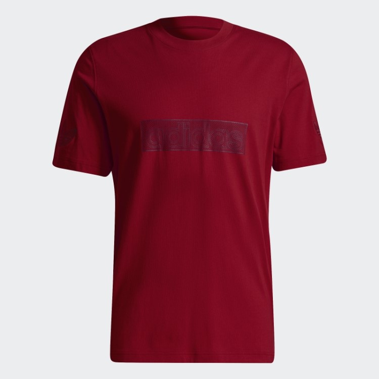 Vitória T-shirt Vermelho Adidas Sprt Logo Quente
