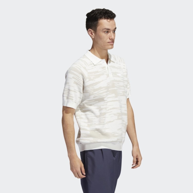 Camisa Polo De Malha Nora Branca (gênero Neutro) Adidas