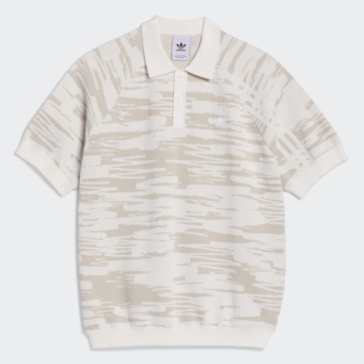 Camisa Polo De Malha Nora Branca (gênero Neutro) Adidas