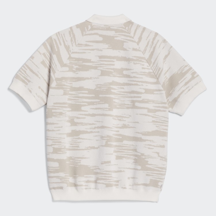 Camisa Polo De Malha Nora Branca (gênero Neutro) Adidas