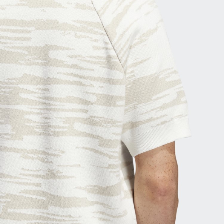 Camisa Polo De Malha Nora Branca (gênero Neutro) Adidas