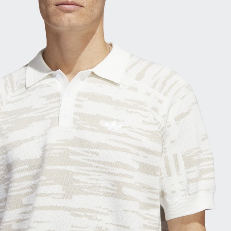 Camisa Polo De Malha Nora Branca (gênero Neutro) Adidas