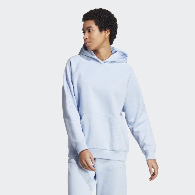 Moletom De Lã Para Namorado All Szn Adidas Blue Dawn