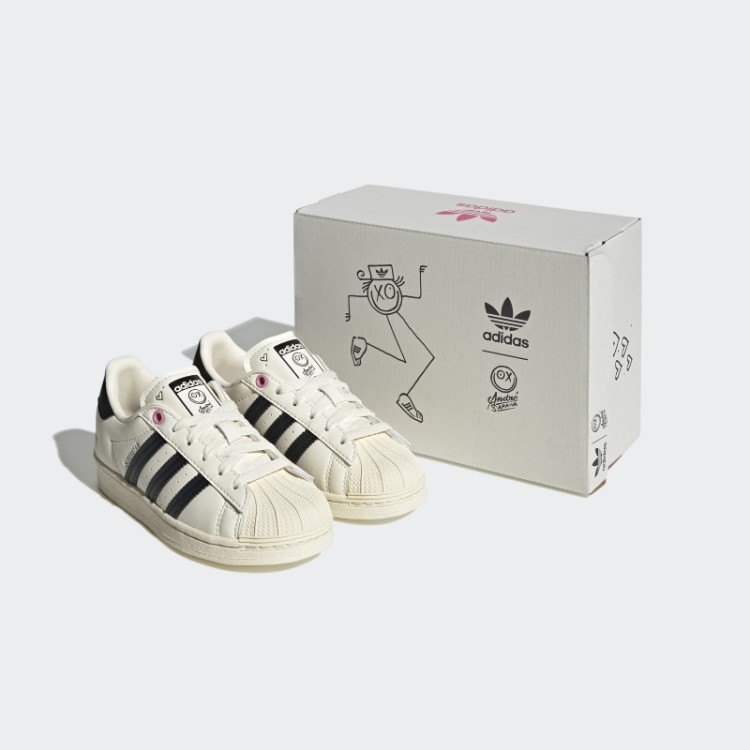 Tênis Branco Adidas Superstar X André Saraiva
