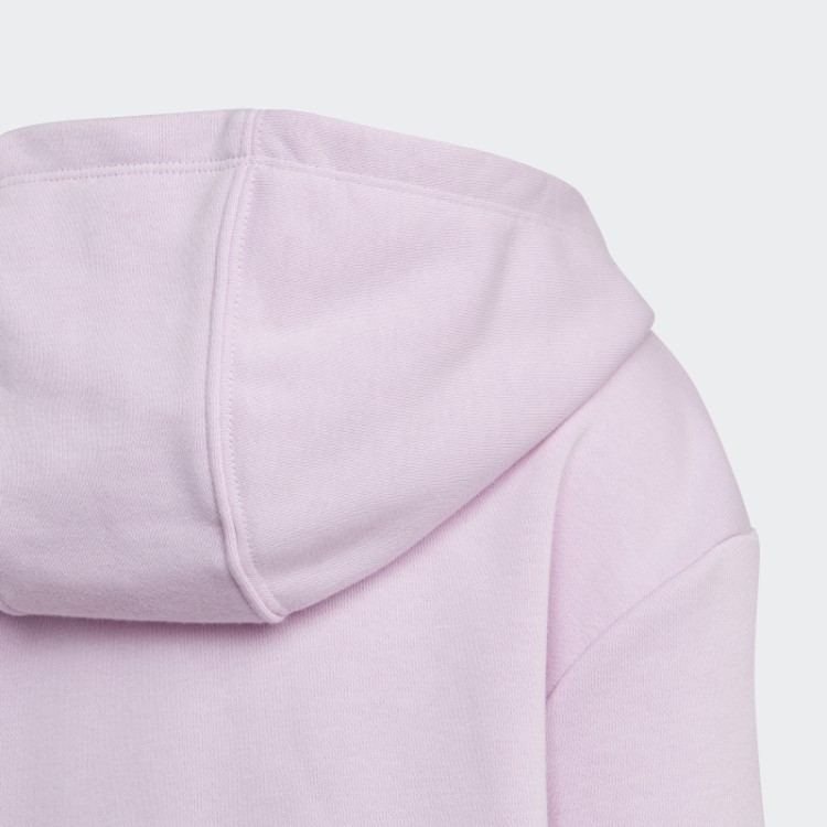 Conjunto De Leggings Com Capuz Gráfico Lilás Adidas