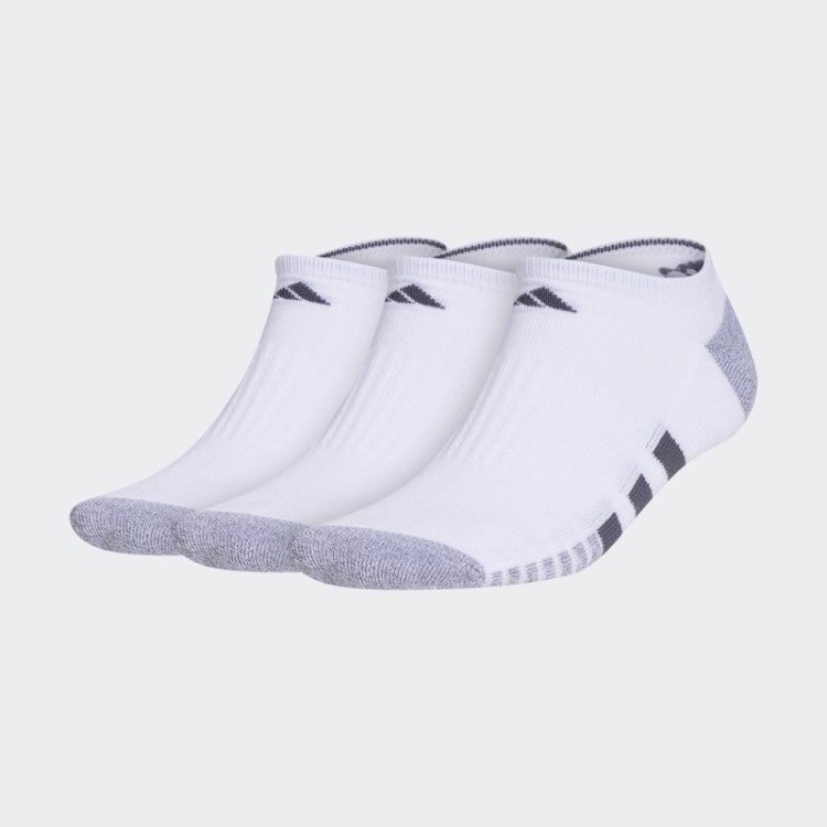 Meias Brancas Acolchoadas No-show 3 Pares Adidas