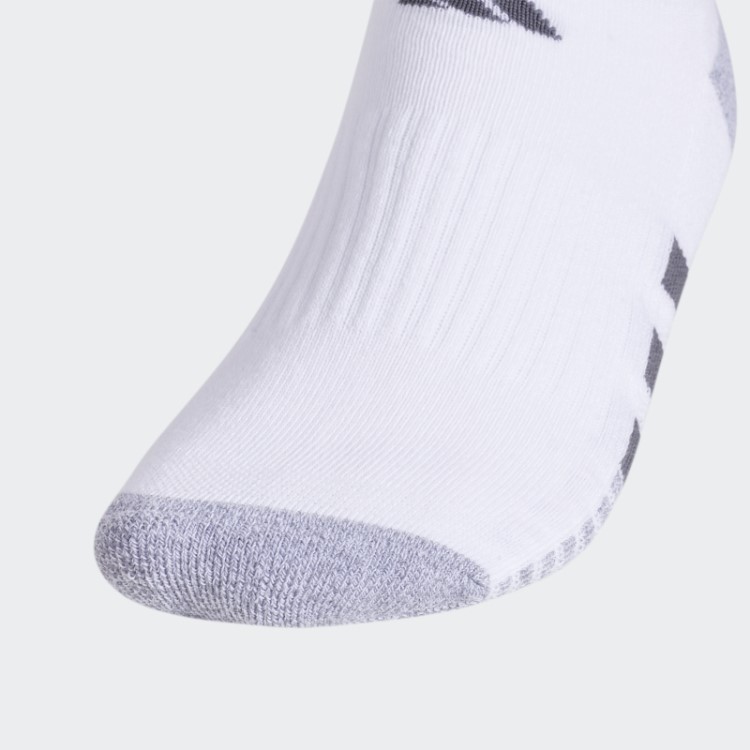 Meias Brancas Acolchoadas No-show 3 Pares Adidas