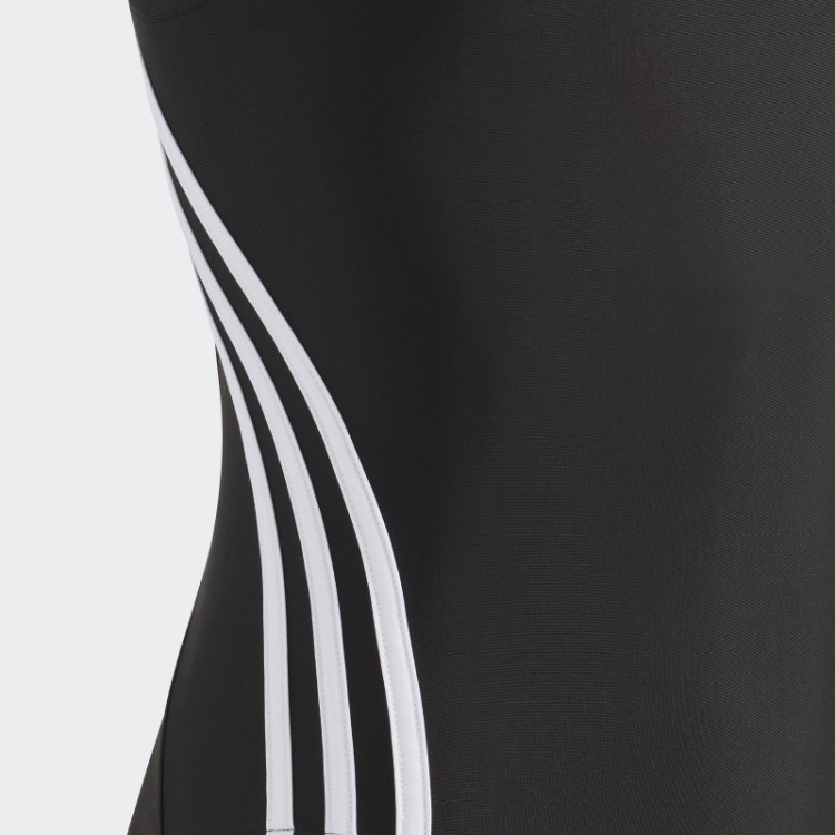 Fato De Banho Com As 3 Riscas Preto Adidas