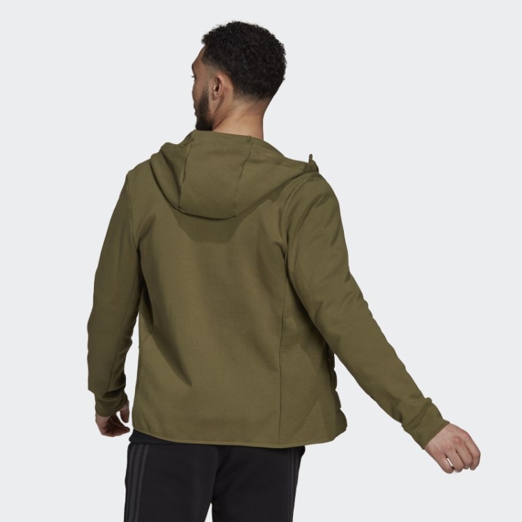 Jaqueta Híbrida Verde-oliva Adidas