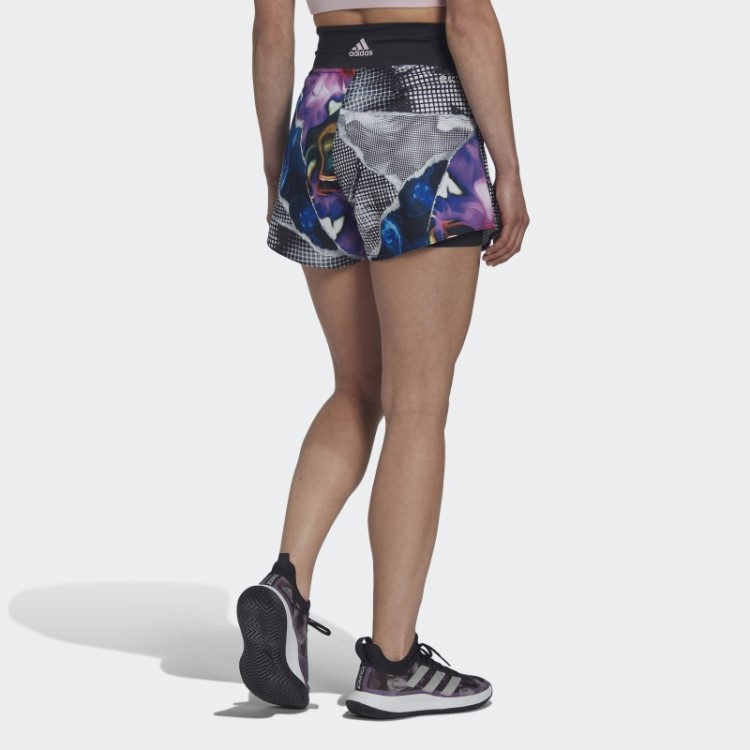 Tênis Preto Adidas U.s. Shorts Estampados Ergo Series