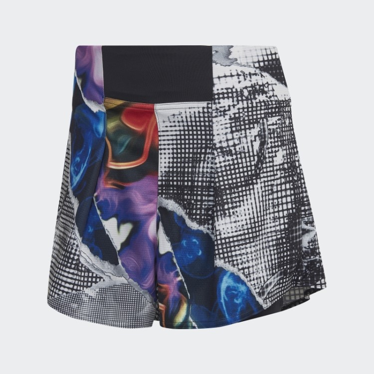 Tênis Preto Adidas U.s. Shorts Estampados Ergo Series