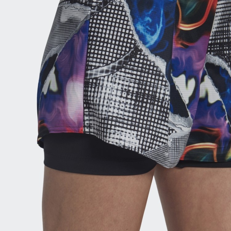 Tênis Preto Adidas U.s. Shorts Estampados Ergo Series