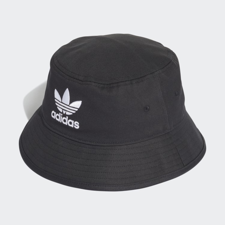 Chapéu Bucket Preto Adidas Trefoil