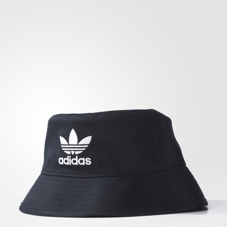 Chapéu Bucket Preto Adidas Trefoil