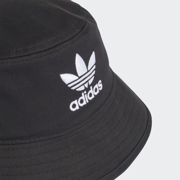 Chapéu Bucket Preto Adidas Trefoil