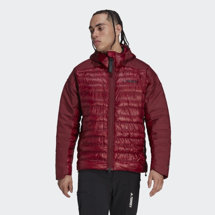 Jaqueta Vermelha Com Capuz Myshelter Terrex Adidas