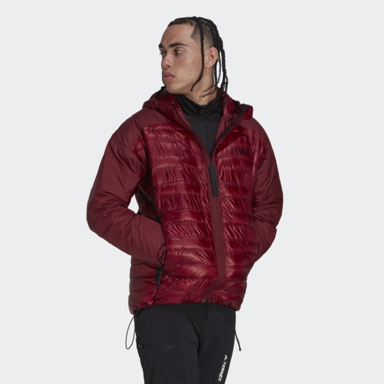 Jaqueta Vermelha Com Capuz Myshelter Terrex Adidas