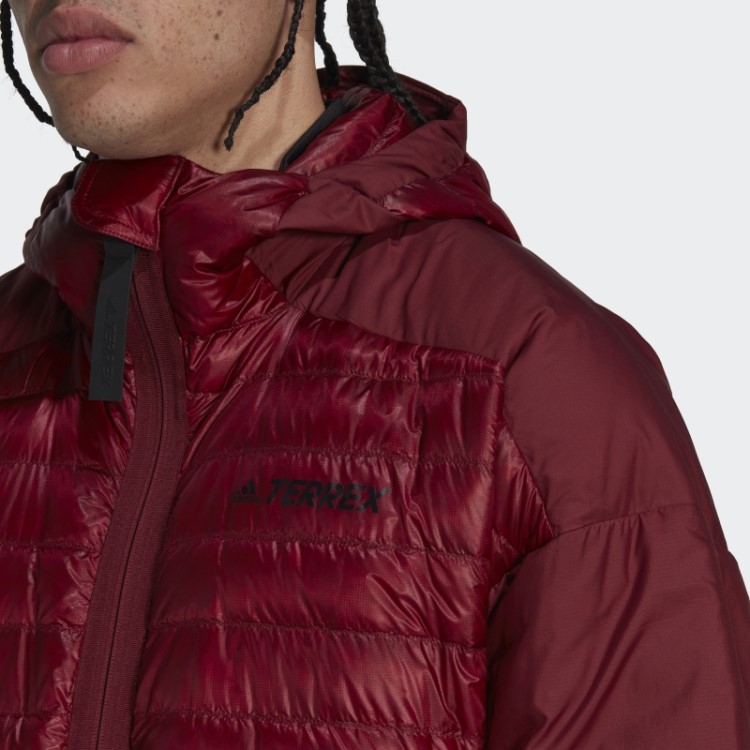Jaqueta Vermelha Com Capuz Myshelter Terrex Adidas