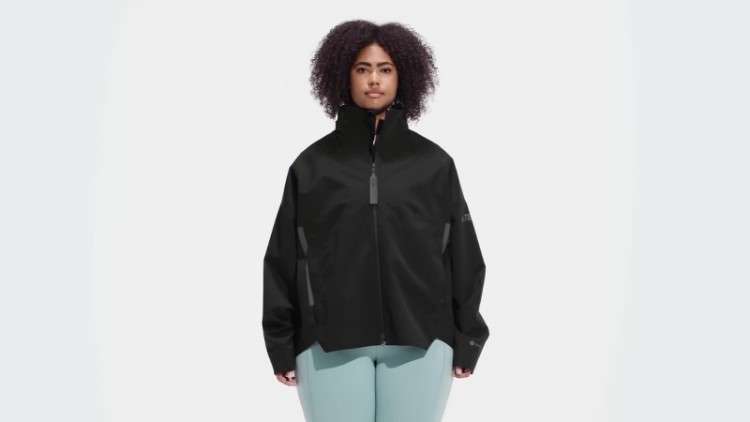 Jaqueta Adidas Terrex Ct Myshelter Rain.rdy (plus Size) Preta