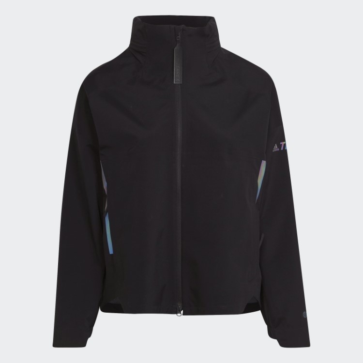Jaqueta Adidas Terrex Ct Myshelter Rain.rdy (plus Size) Preta