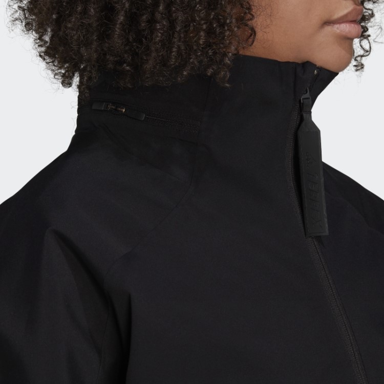 Jaqueta Adidas Terrex Ct Myshelter Rain.rdy (plus Size) Preta