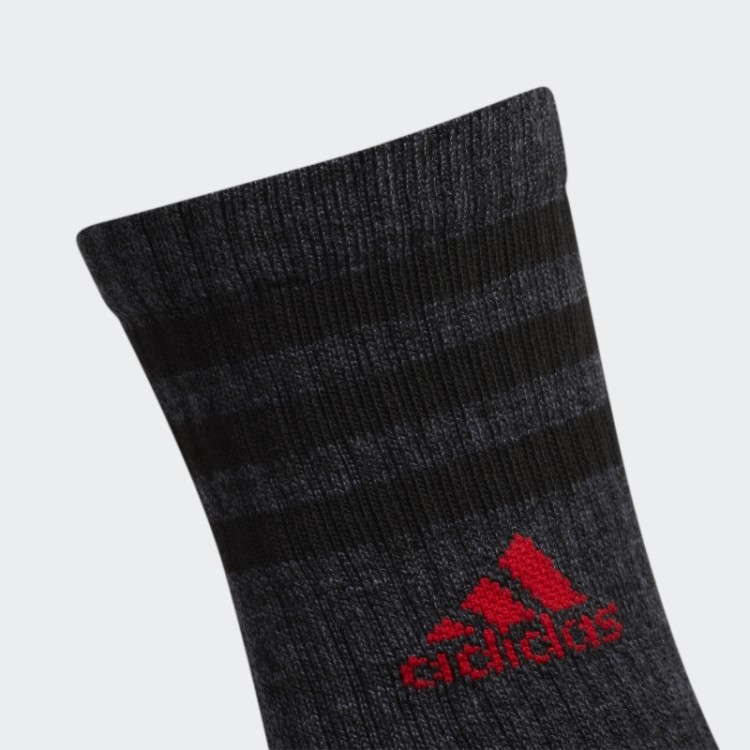 Meias Mistas Acolchoadas Cinza Médio 6 Pares Adidas