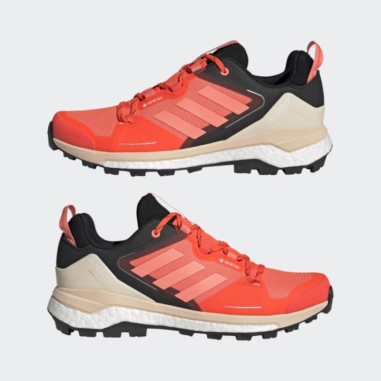 Laranja Terrex Skychaser Gore-tex 2.0 Tênis De Caminhada Adidas