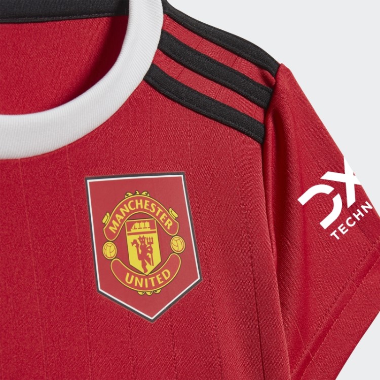 Manchester United 22/23 Kit Home Baby Adidas Real Red