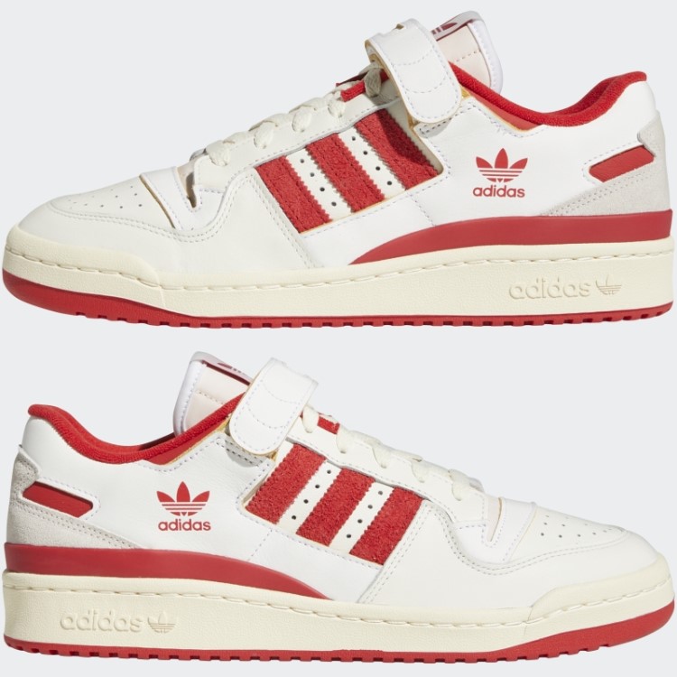 Adidas Forum 84 Tênis Baixo Vermelho