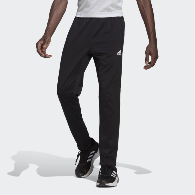 Calça Aeroready Game And Go Small Logo Afunilada Adidas Preta