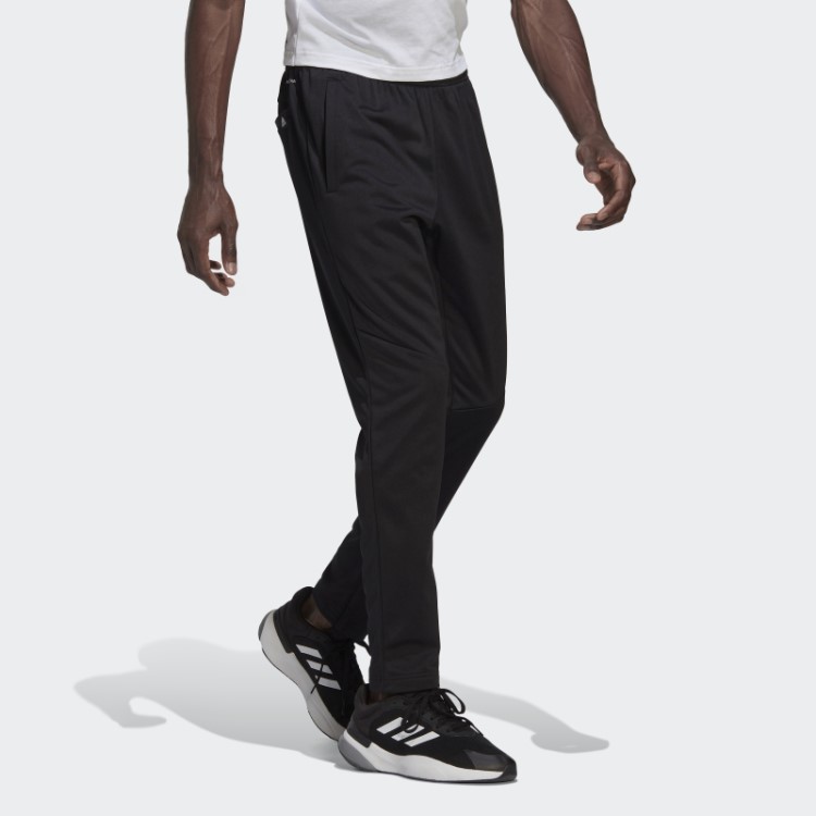 Calça Aeroready Game And Go Small Logo Afunilada Adidas Preta