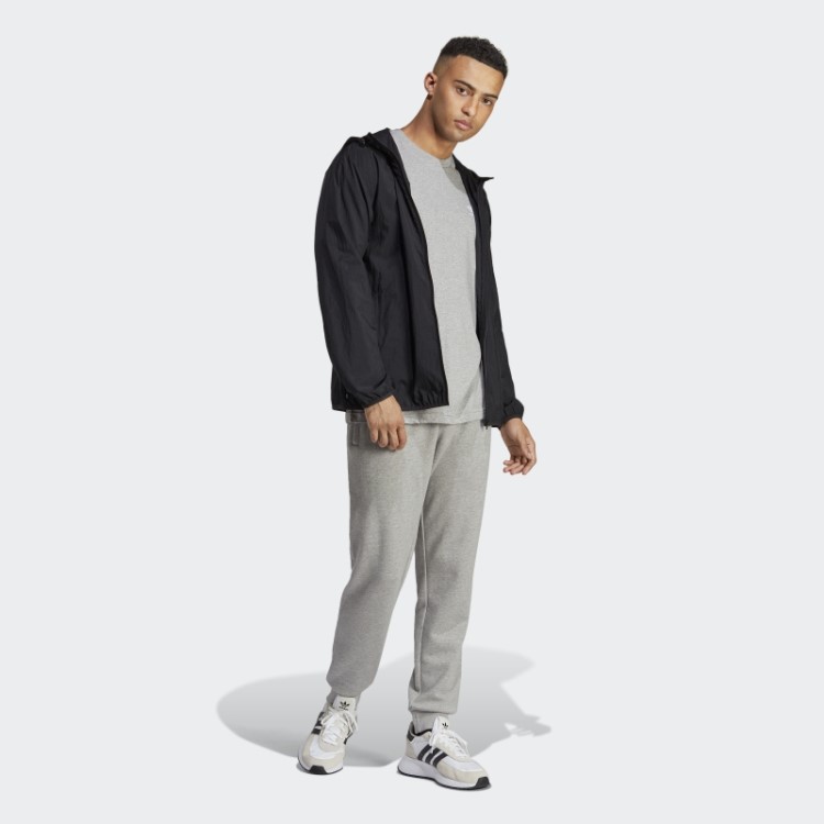 Blusão Adidas Preto Trefoil Essentials