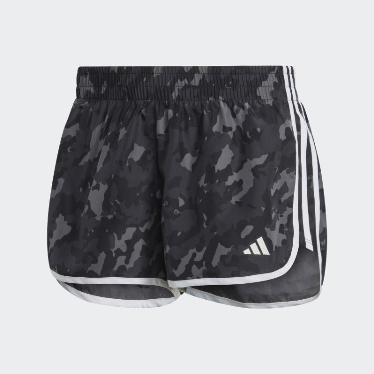 Bermuda De Corrida Camuflada Adidas Marathon 20 Em Carbono