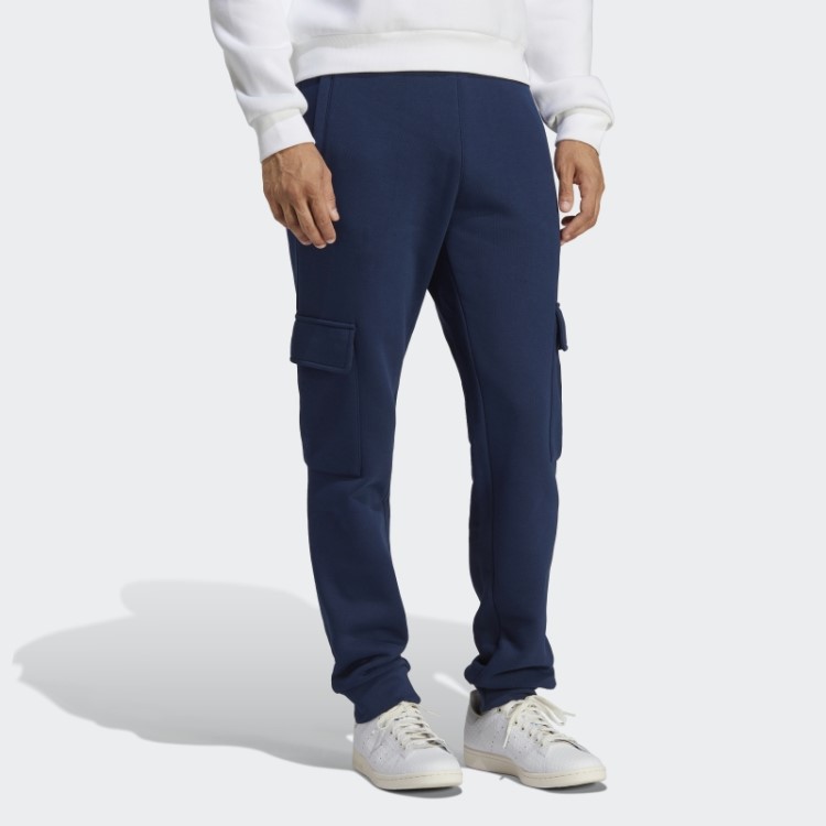 Calça Cargo Adidas Trefoil Essentials Night Indigo