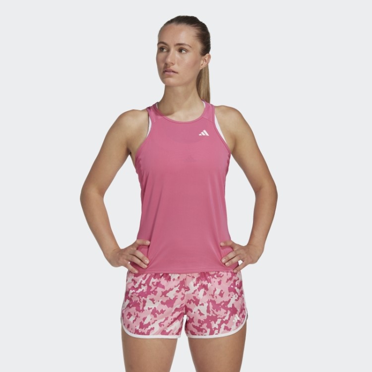 Possui A Regata De Corrida Adidas Fúcsia